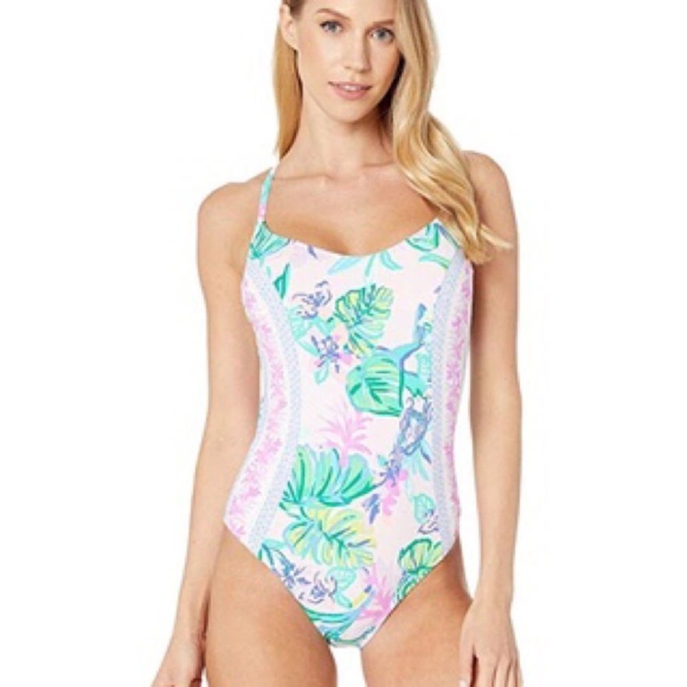 Lilly Pulitzer One-Piece Mermaid In The Shade 8